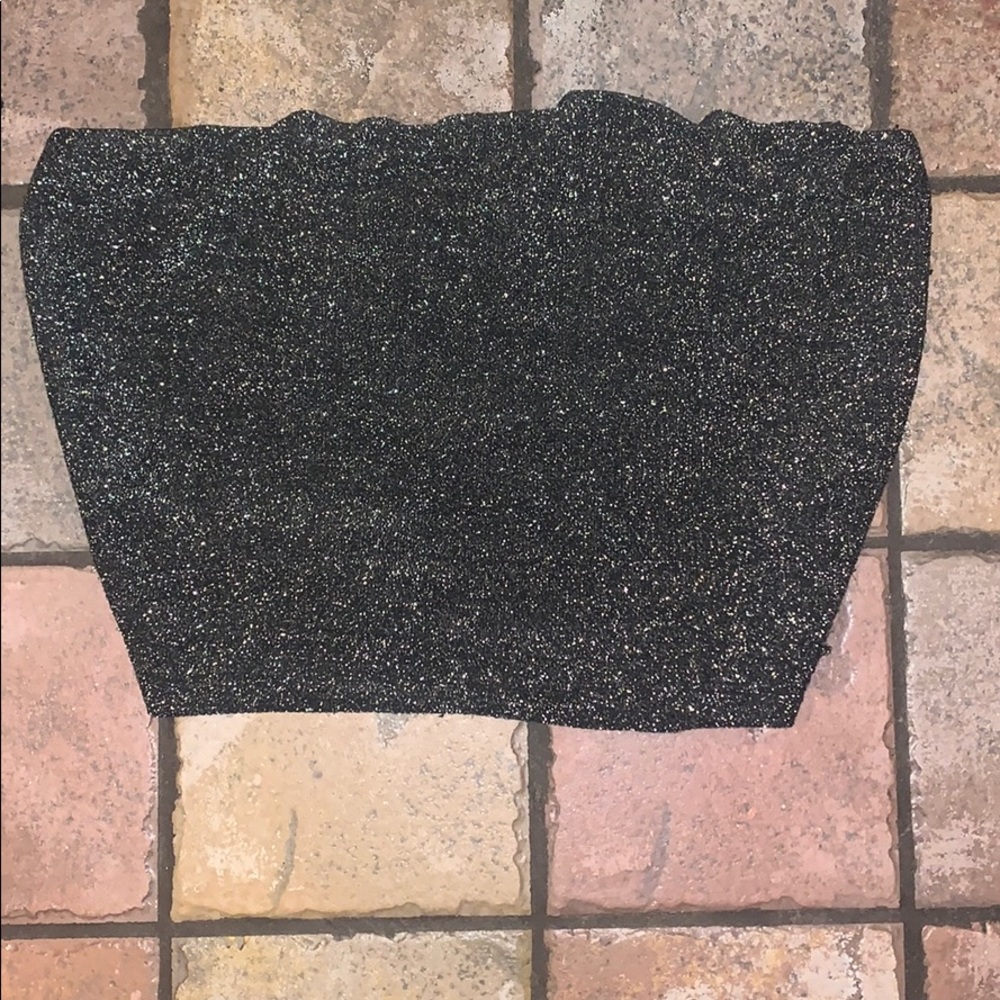 Sparkly tube top